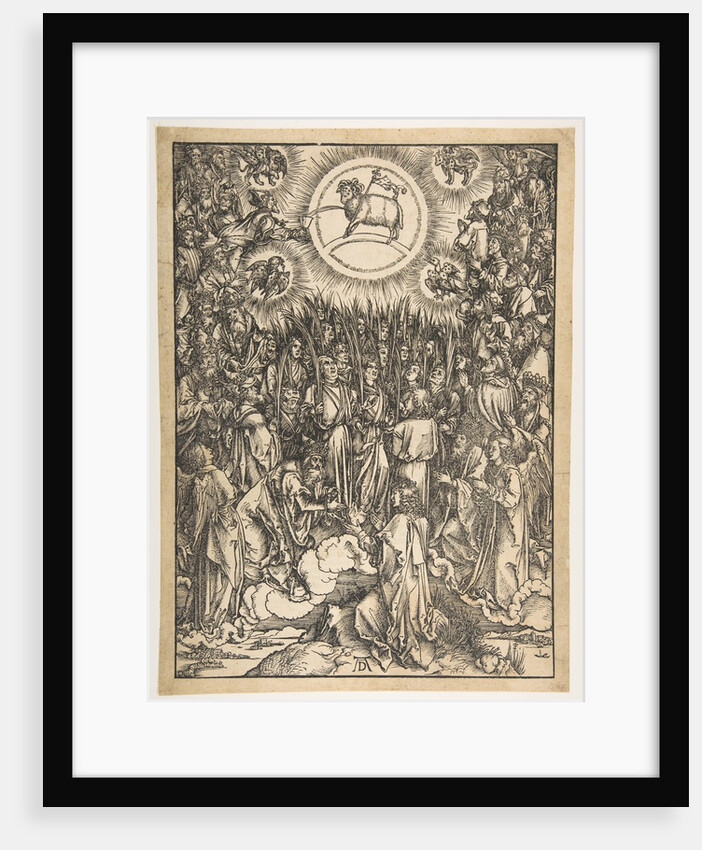 The Adoration of the Lamb, from The Apocalypse, Latin Edition, 1511, 1511 by Albrecht Dürer