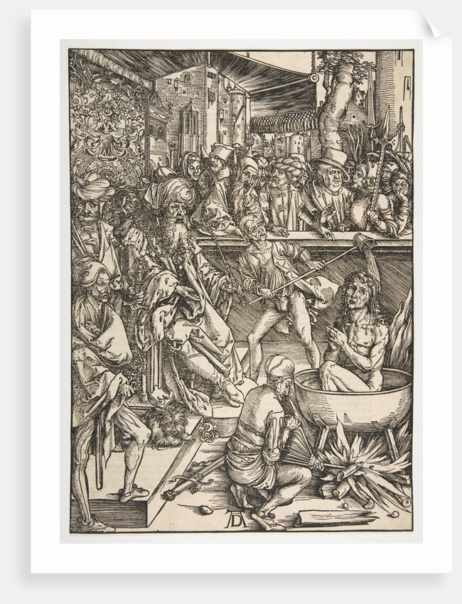 The Martyrdom of Saint John, from The Apocalypse, Latin Edition 1511, ca. 1496 by Albrecht Dürer