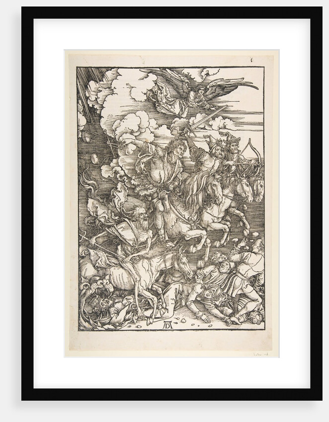 The Four Horsemen, from The Apocalypse, Latin Edition, 1511, ca. 1511 by Albrecht Dürer