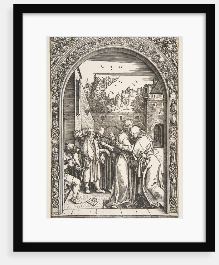 Joachim and Anna at the Golden Gate, from The Life of the Virgin, 1504 by Albrecht Dürer