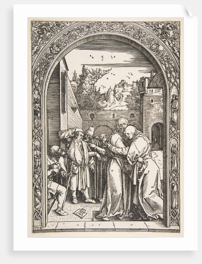 Joachim and Anna at the Golden Gate, from The Life of the Virgin, 1504 by Albrecht Dürer