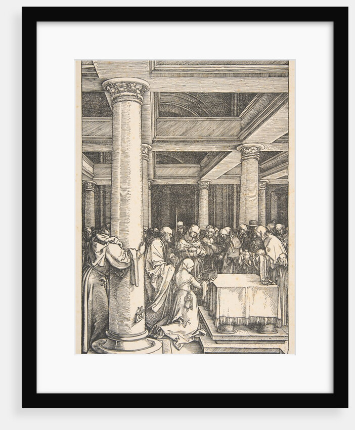 The Presentation in the Temple, from The Life of the Virgin, ca. 1505 by Albrecht Dürer
