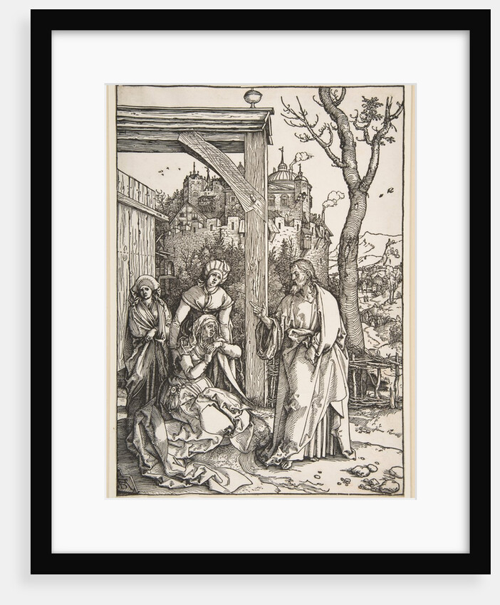 Christ Taking Leave of His Mother, from The Life of the Virgin, ca. 1504 by Albrecht Dürer