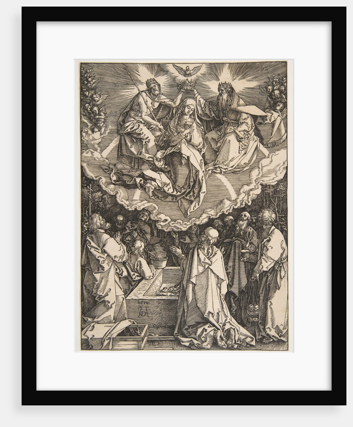 The Assumption and Coronation of the Virgin, from The Life of the Virgin, 1510 by Albrecht Dürer