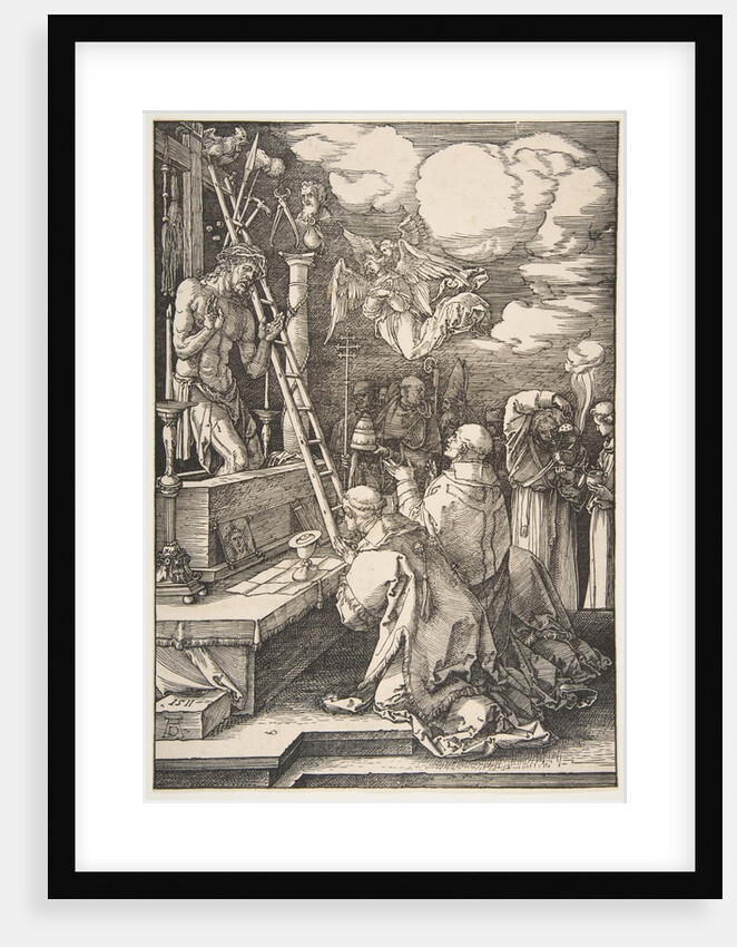 The Mass of Saint Gregory, 1511 by Albrecht Dürer