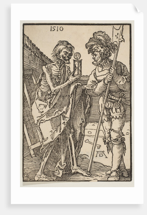 Death and the Lansquenet by Albrecht Dürer