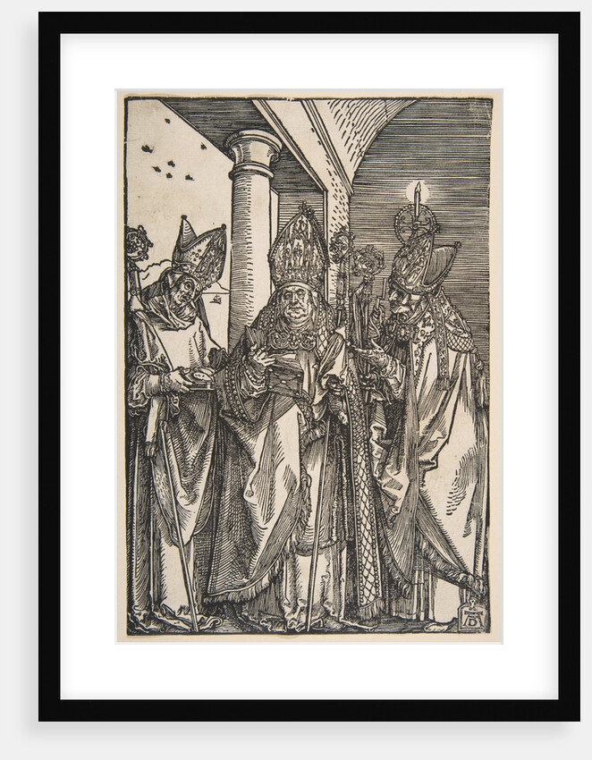 Saints Nicholas, Ulrich and Erasmus by Albrecht Dürer