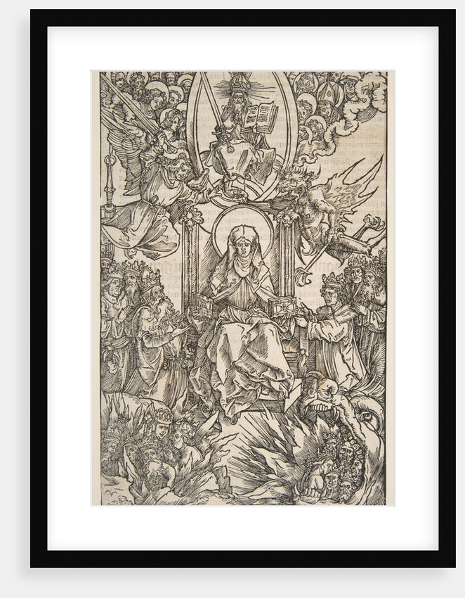 Illustration from Revelations Sancte Birgitte, Koberger Nuremberg 1502 by Albrecht Dürer