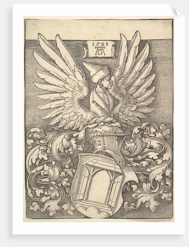 Coat of Arms of Albrecht Dürer, 1523 by Albrecht Dürer