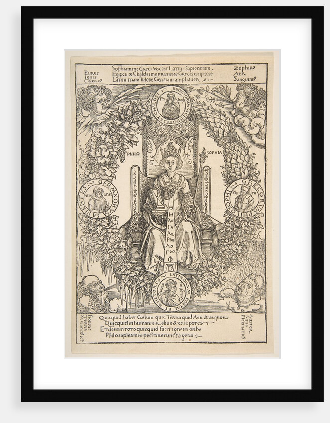 Philosophy by Albrecht Dürer