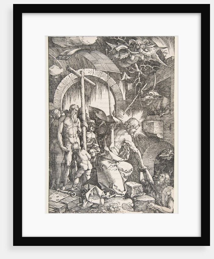 Christ in Limbo, from The Large Passion, edition 1511 by Albrecht Dürer