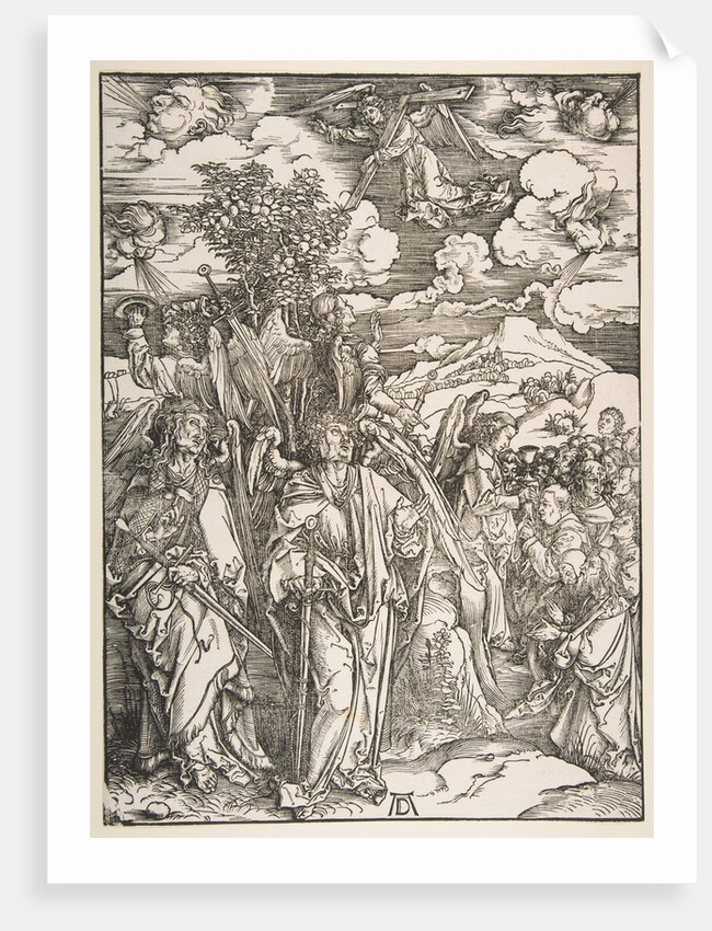 Angels Restraining the Four Winds by Albrecht Dürer