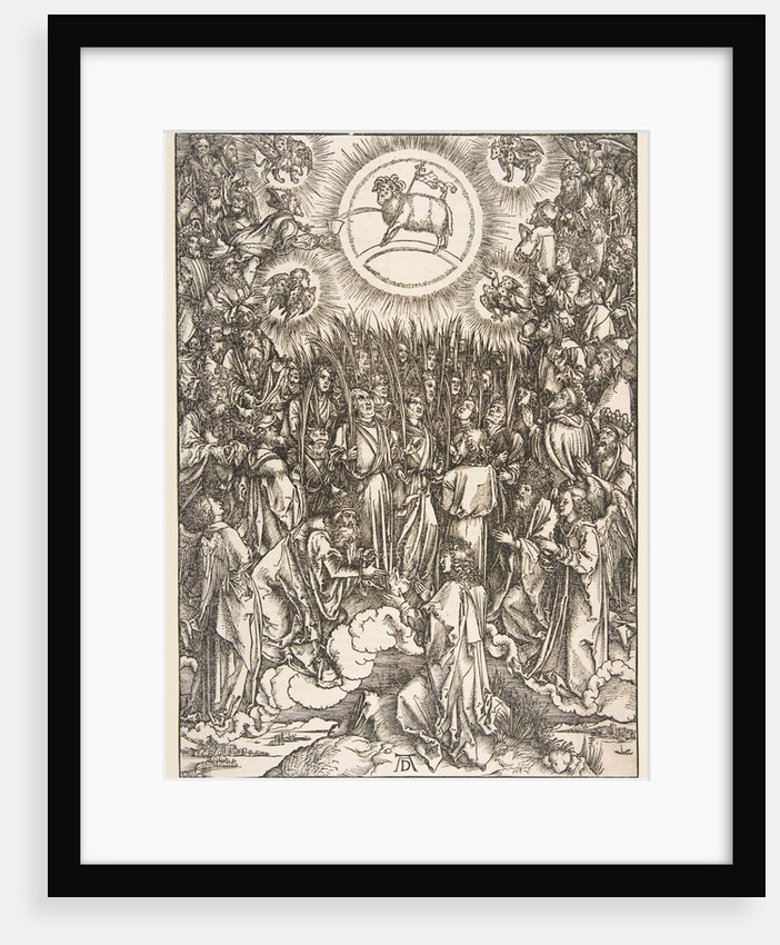 The Adoration of the Lamb, from the Apocalypse series by Albrecht Dürer