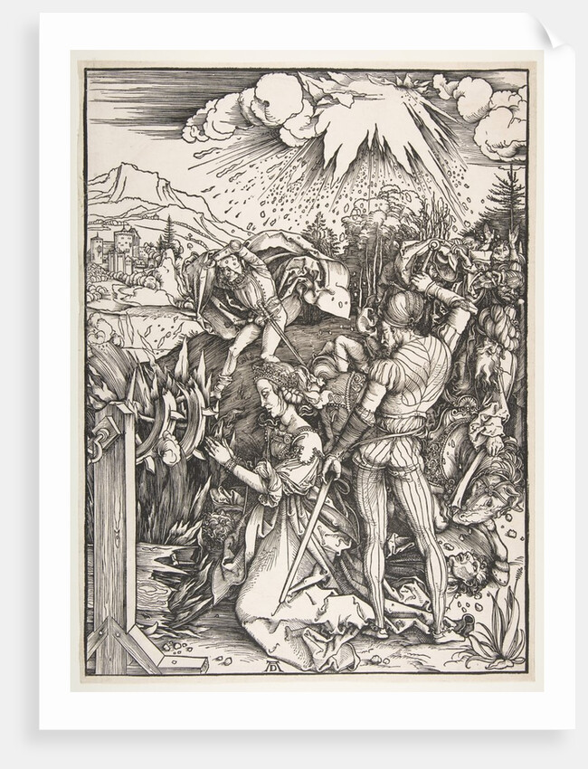 The Martyrdom of Saint Catherine of Alexandria by Albrecht Dürer