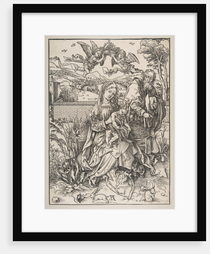 The Holy Family with Three Hares, ca. 1497-98 by Albrecht Dürer