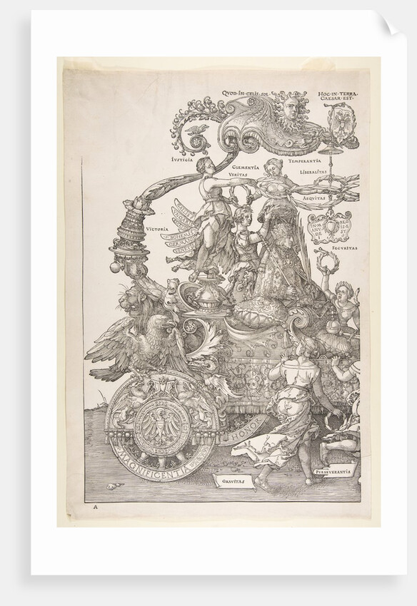 The Triumphal Chariot of Maximilian by Albrecht Dürer