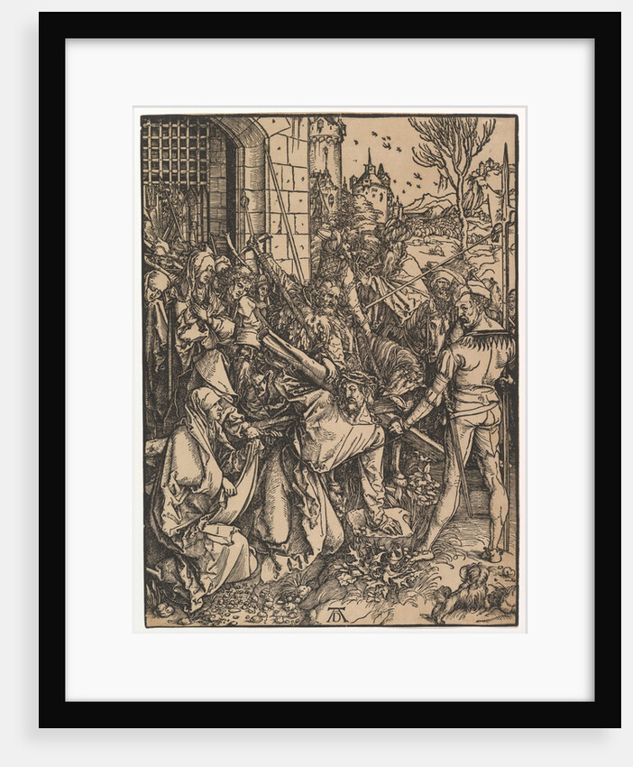 Christ Carrying the Cross, from The Large Passion, ca. 1498 by Albrecht Dürer
