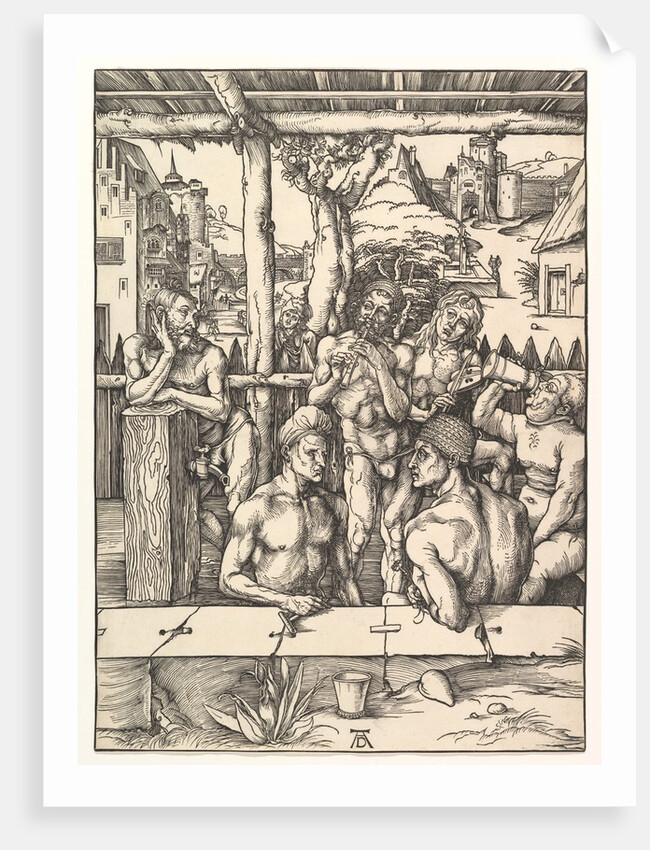 The Bath House by Albrecht Dürer