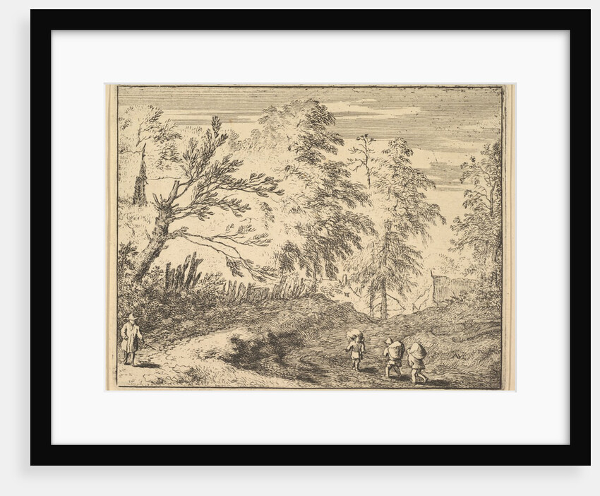 The Three Porters by Allart van Everdingen