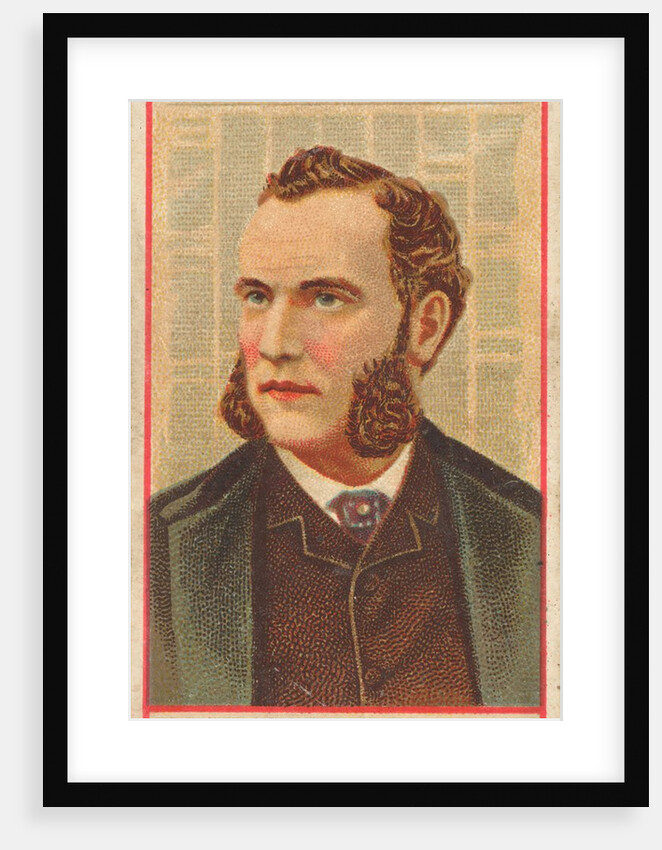 Alden J. Blethen, The Minneapolis Tribune, from the American Editors series for Allen…, 1887 by Allen & Ginter