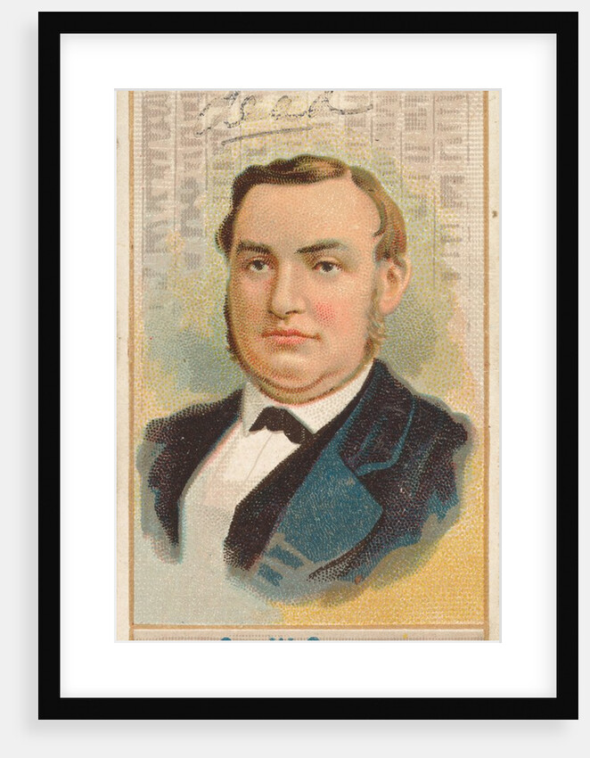 George W. Childs, Philadelphia Public Ledger, from the American Editors series for Al…, 1887 by Allen & Ginter