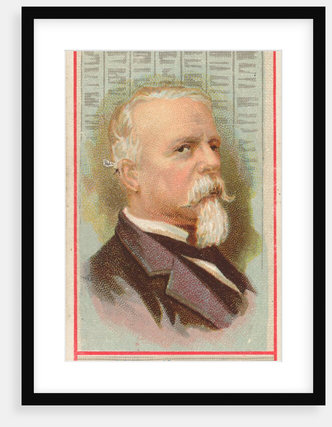 Murat Halstead, The Cincinnati Commercial Gazette, from the American Editors series f…, 1887 by Allen & Ginter