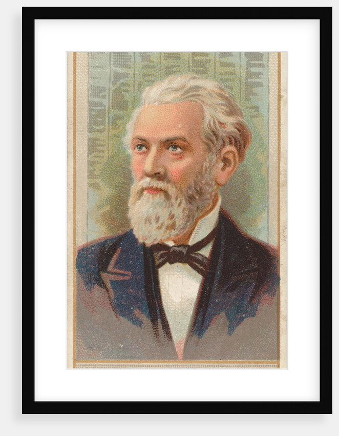 Joseph Medill, The Chicago Tribune, from the American Editors series for Allen & Gint…, 1887 by Allen & Ginter