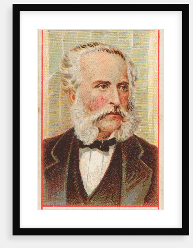 Oswald Ottendorfer, New Yorker Staats-Zeitung, from the American Editors series for A…, 1887 by Allen & Ginter