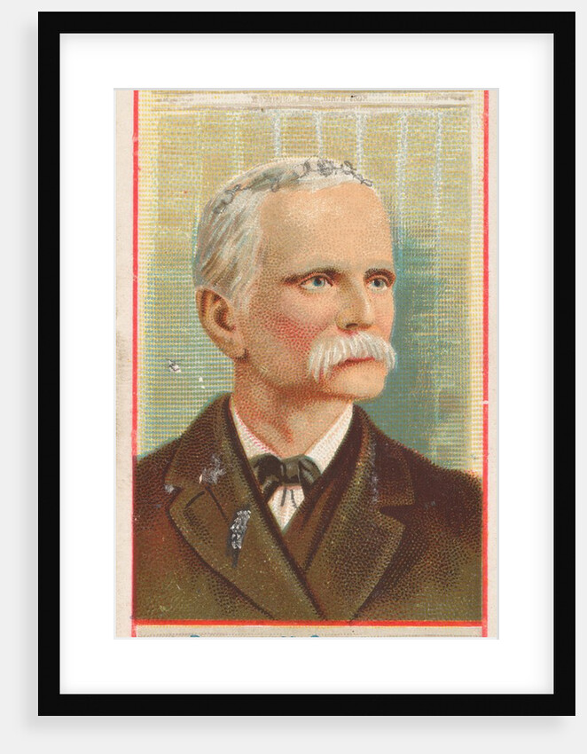 Richard H. Silvester, The Washington Post, from the American Editors series for Allen…, 1887 by Allen & Ginter