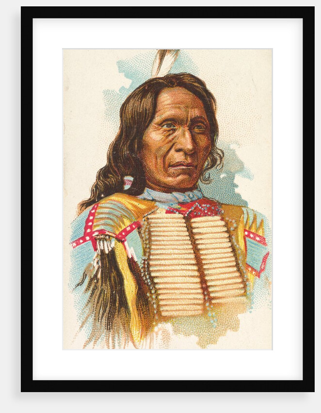 Red Cloud, Dakota Sioux, from the American Indian Chiefs series for Allen & Ginter Ci…, 1888 by Allen & Ginter