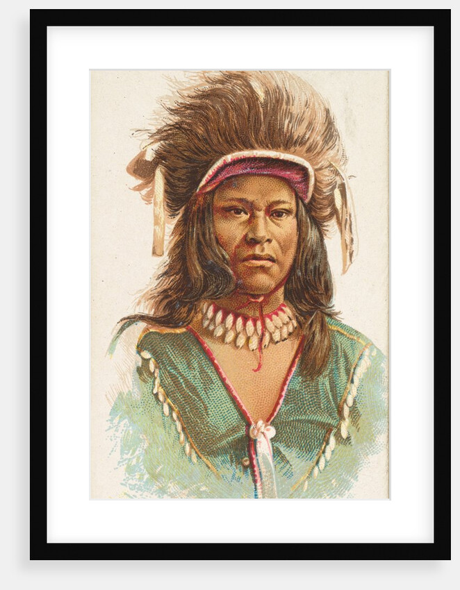 Chief Gall, Hunkpapa Sioux, from the American Indian Chiefs series for Allen & Ginter…, 1888 by Allen & Ginter