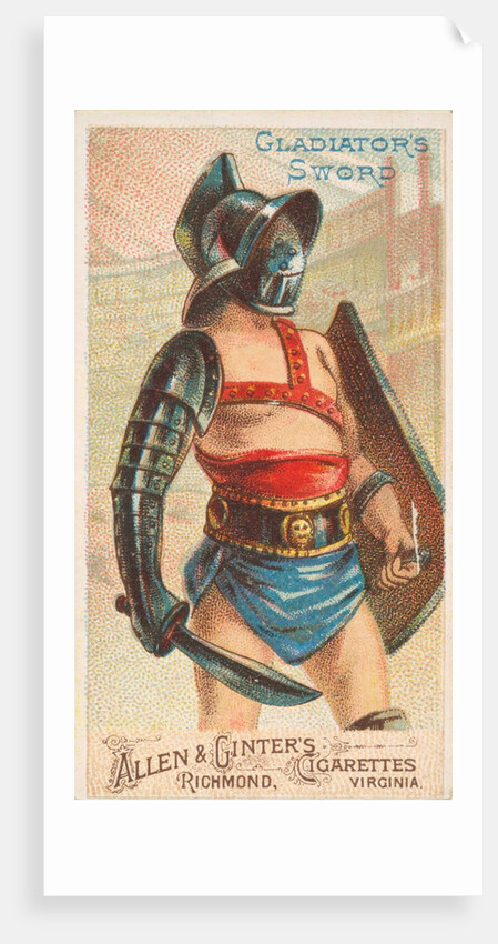 Gladiator's Sword, from the Arms of All Nations series for Allen & Ginter Cigarettes …, 1887 by Allen & Ginter