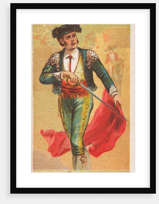 Bull Fighting Sword, from the Arms of All Nations series for Allen & Ginter Cigarette…, 1887 by Allen & Ginter