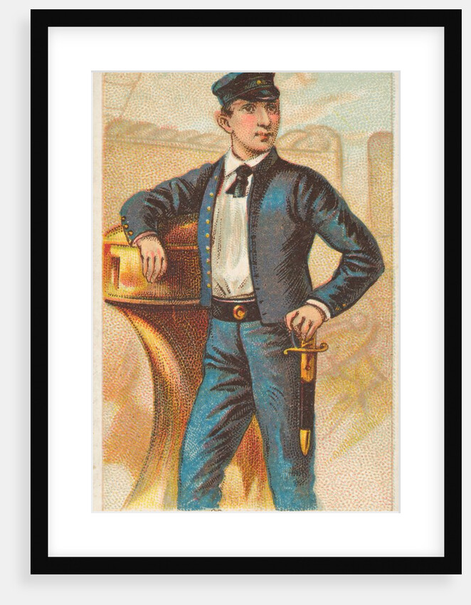 Midshipman's Dirk, from the Arms of All Nations series for Allen & Ginter Cigarettes …, 1887 by Allen & Ginter