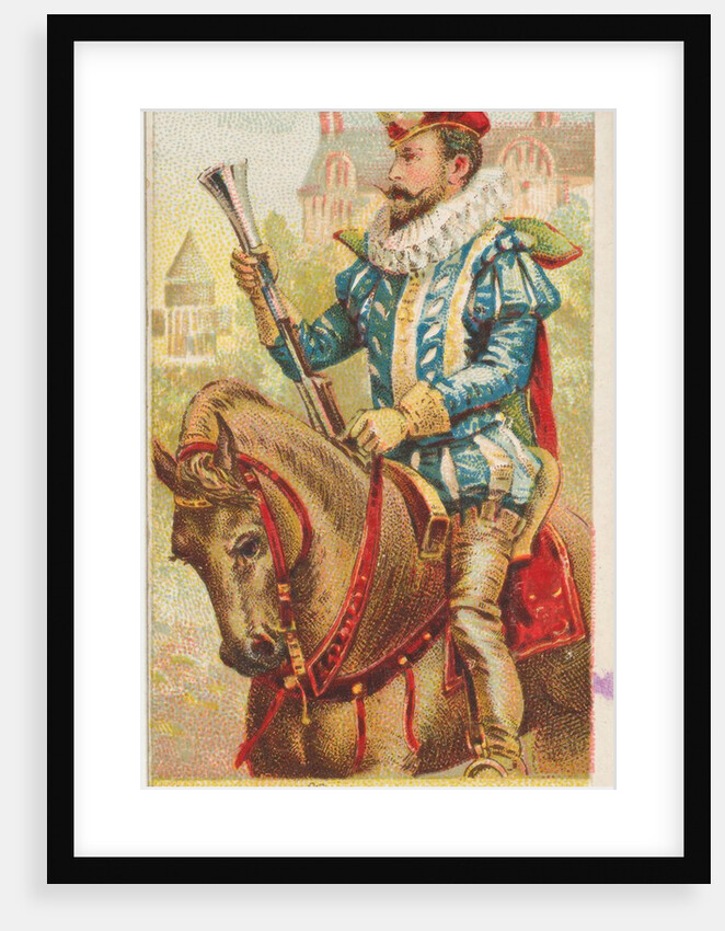 Blunderbuss, from the Arms of All Nations series for Allen & Ginter Cigarettes Brands, 1887 by Allen & Ginter