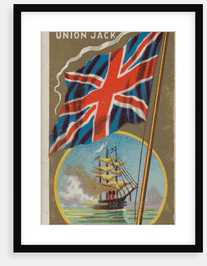 Royal Standard, Great Britain, from Flags of All Nations, Series 1 for Allen & Ginter…, 1887 by Allen & Ginter