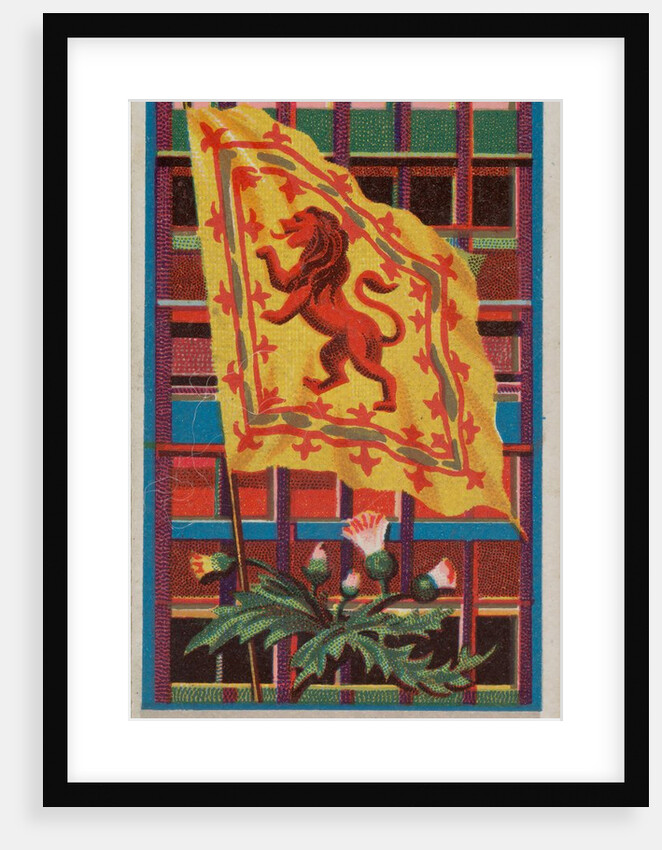 Scotland, from Flags of All Nations, Series 1 for Allen & Ginter Cigarettes Brands, 1887 by Allen & Ginter