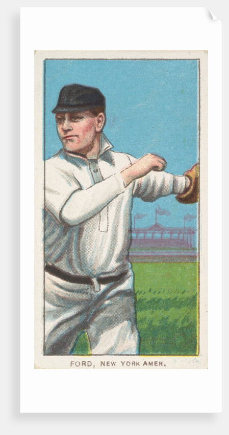 Ford, New York, American League, from the White Border series for the American T…, 1909-11 by American Tobacco Company