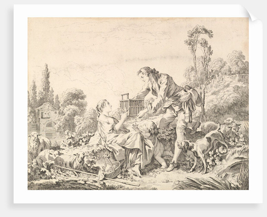 A Kind Shepherd by Andre Laurent