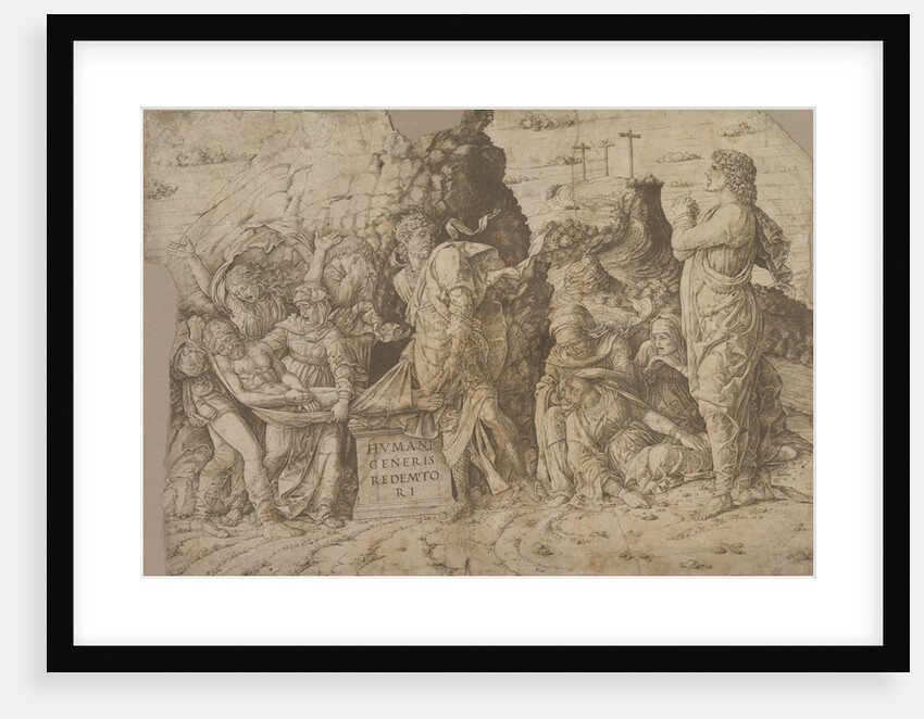 The Entombment of Christ, ca. 1465-75 by Andrea Mantegna