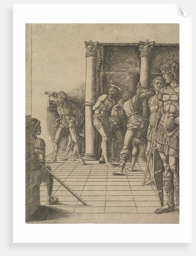 The Flagellation, with the Pavement, ca. 1475-80 by Unknown