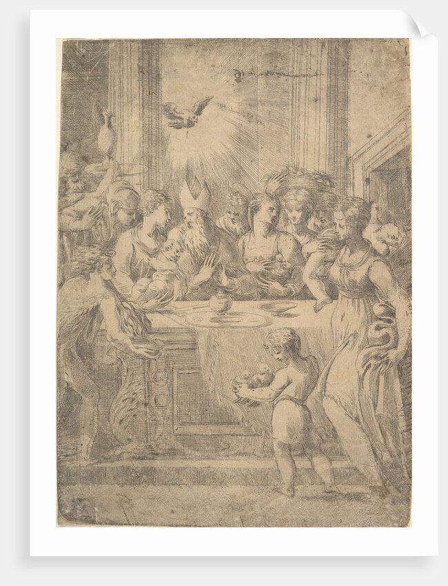 The presentation of Christ in the temple, ca. 1543-46 by Andrea Schiavone