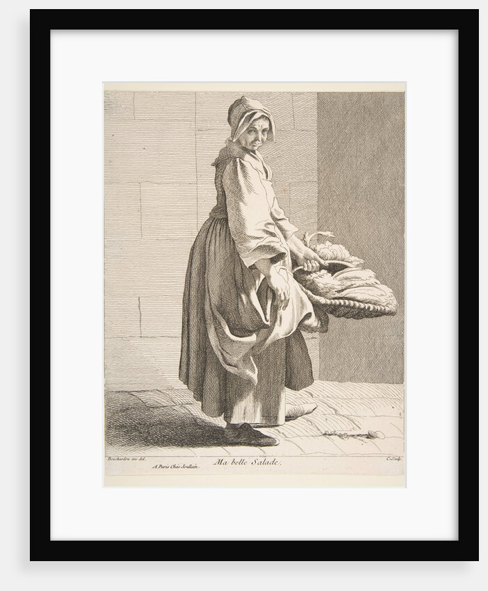 Lettuce Seller, 1742 by Caylus