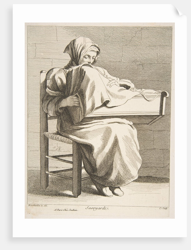 A Woman From Savoy, 1737 by Caylus