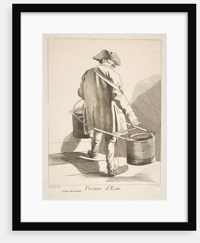 Water Carrier, 1742 by Caylus