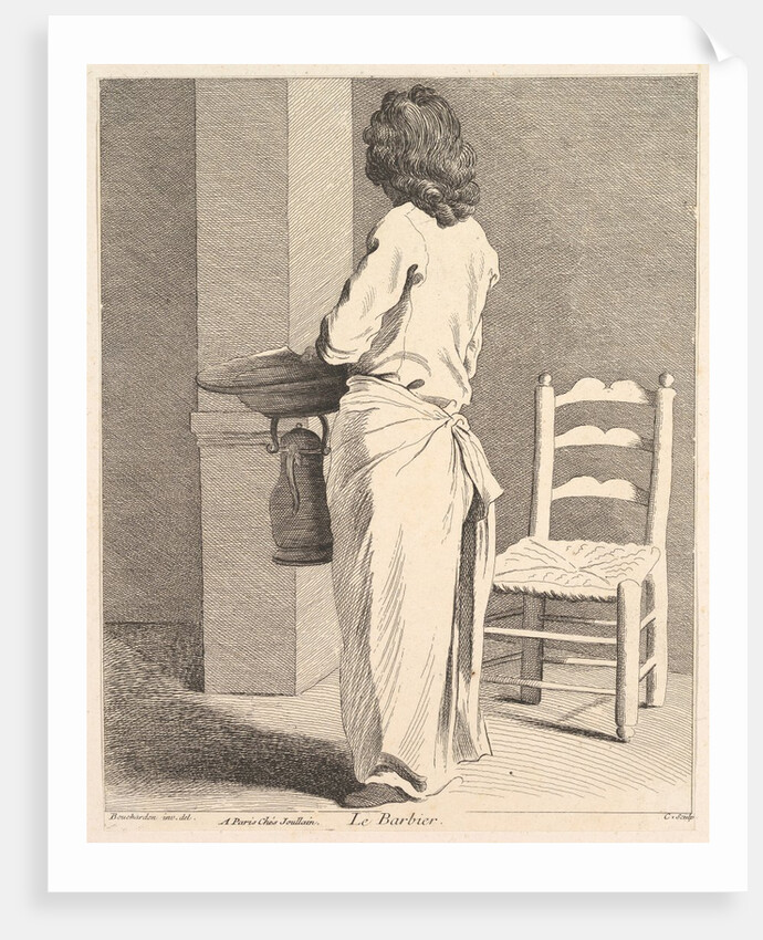 The Barber, 1737 by Caylus