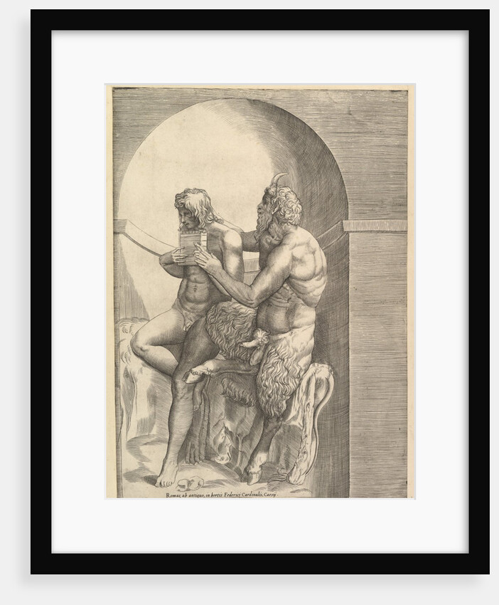 Speculum Romanae Magnificentiae: Pan Teaching the Young Olympus to Play the Flute, ca. 1540-80 by Unknown