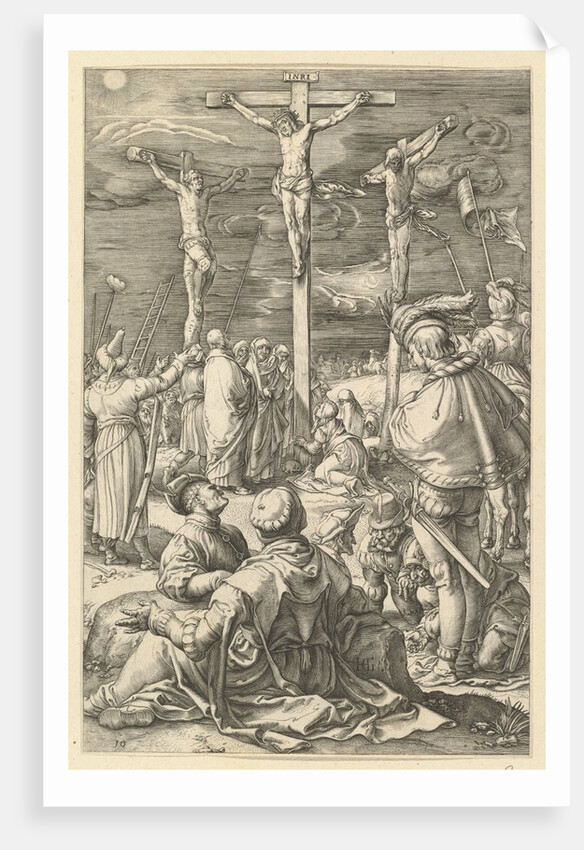Christ on the Cross, from The Passion of Christ, ca. 1598-1617 by Unknown