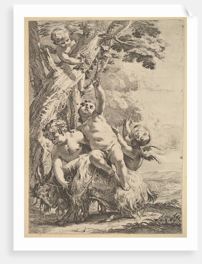 Drunken Bacchantes and Putti, 18th century by Unknown