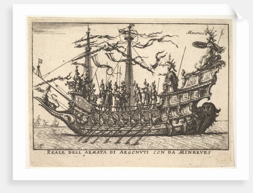 The Argonauts led by Minerva, from the ser…, 1664 by Unknown